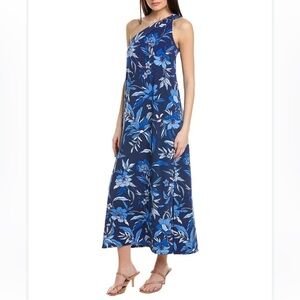 Tommy Bahama small Floral Blue Maxi Dress